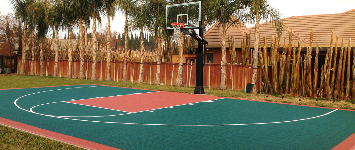 VersaCourt half courts